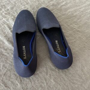 Rothy's Men's Dark Blue Slip-On Loafers